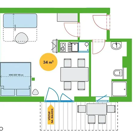 Edvard Aparthotel Frenštát pod Radhoštěm